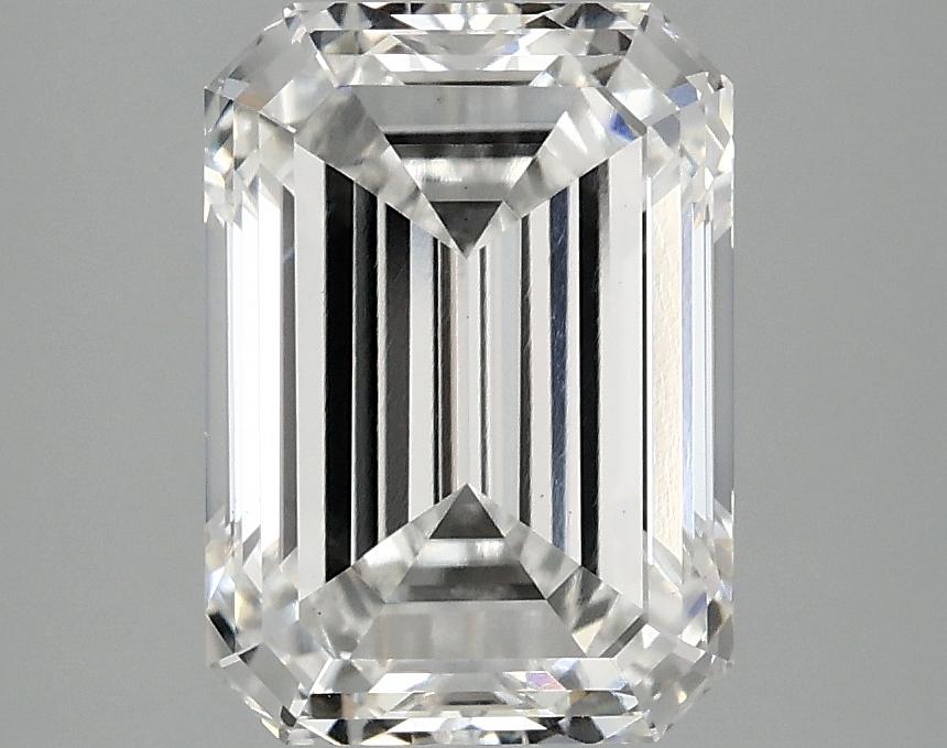 2.98 Carat Emerald Shaped Ideal Cut VS1 IGI Certified Lab Grown Diamond