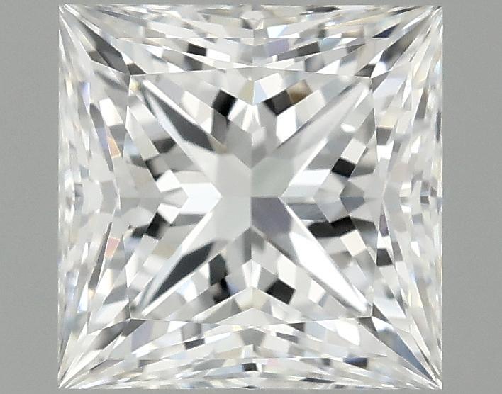 1.58 Carat Princess Shaped Ideal Cut VVS2 IGI Certified Lab Grown Diamond
