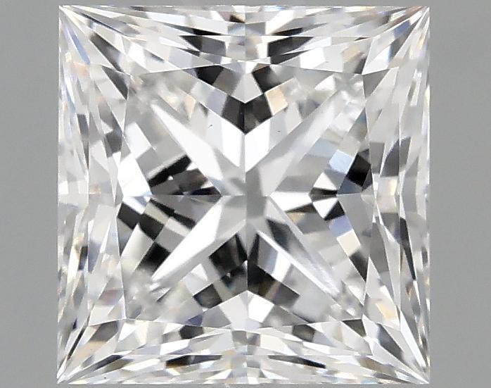 1.58 Carat Princess Shaped Ideal Cut VS1 IGI Certified Lab Grown Diamond