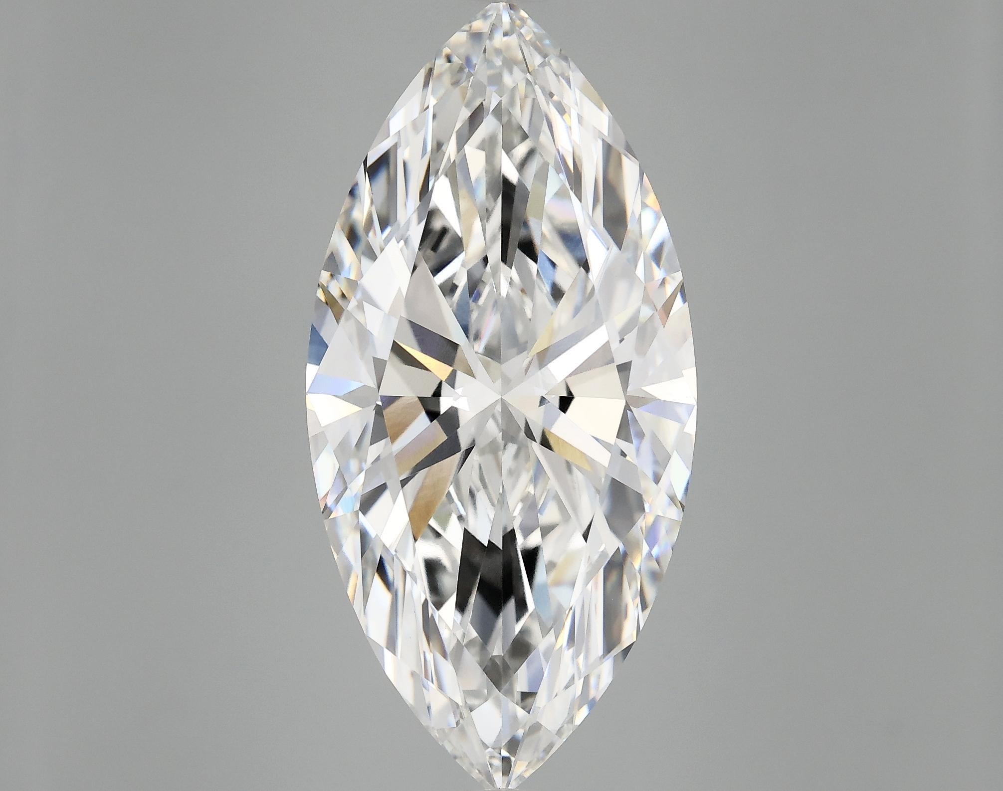 10.14 Carat Marquise Shaped Excellent Cut VVS2 IGI Certified Lab Grown Diamond