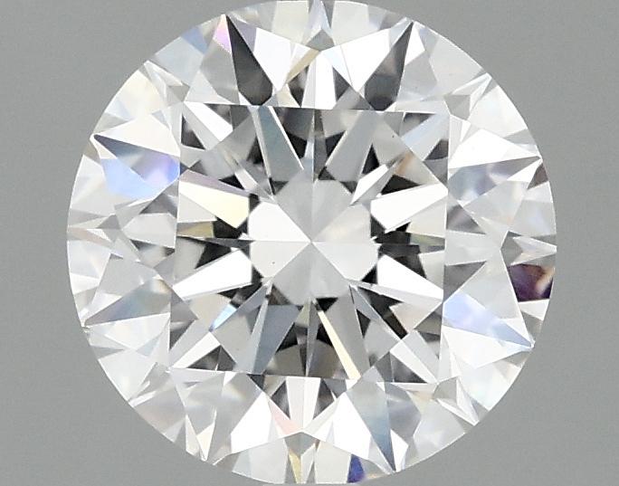 2.05 Carat Round Shaped Ideal Cut VVS2 IGI Certified Lab Grown Diamond