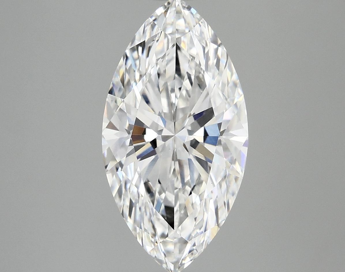 3.07 Carat Marquise Shaped Excellent Cut VS1 IGI Certified Lab Grown Diamond