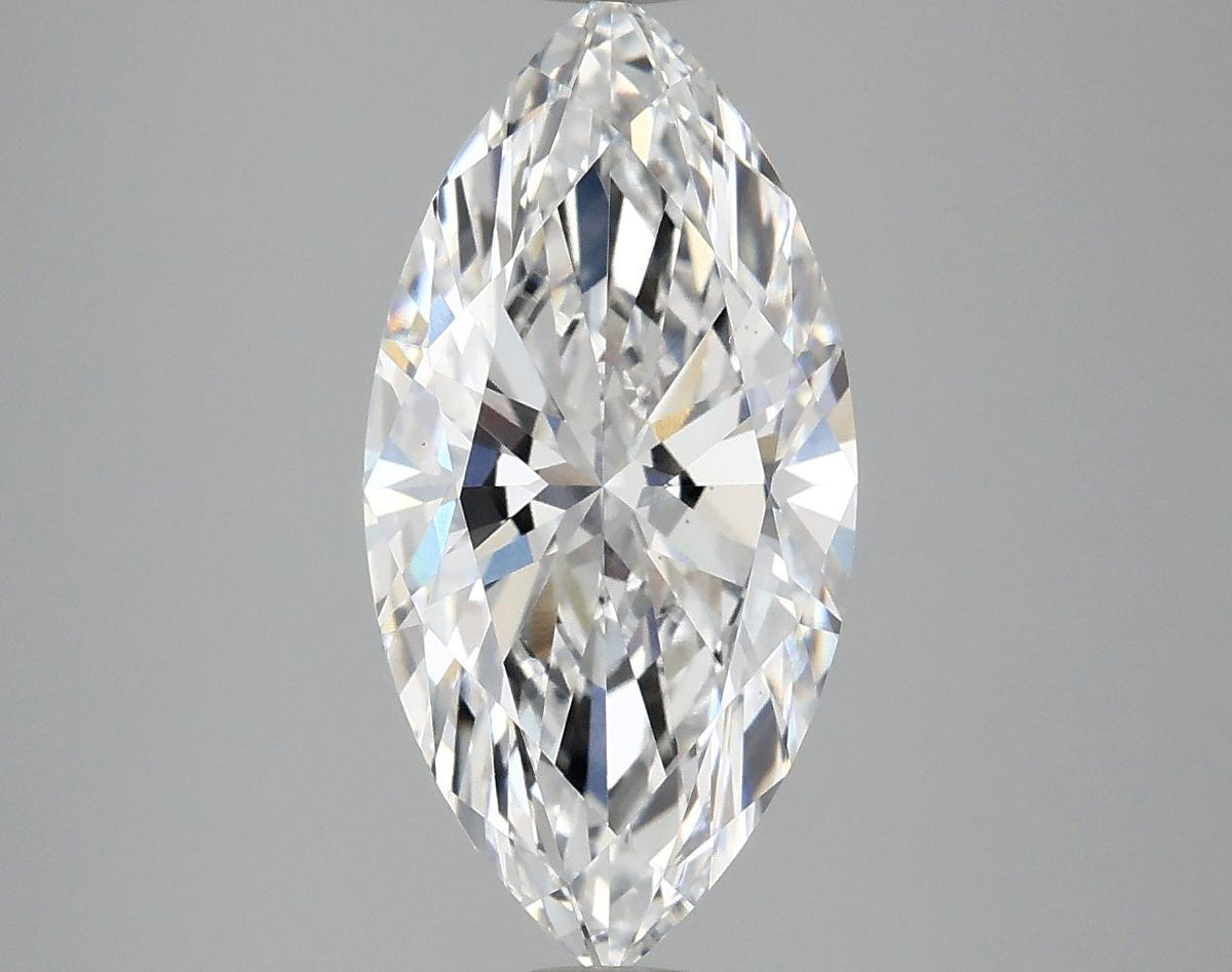 3.1 Carat Marquise Shaped Ideal Cut VS1 IGI Certified Lab Grown Diamond