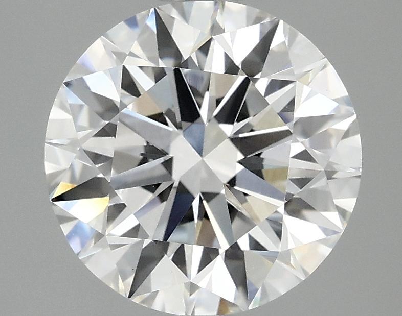 3.06 Carat Round Shaped Ideal Cut VVS2 IGI Certified Lab Grown Diamond