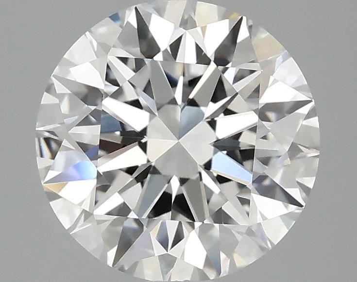 2.57 Carat Round Shaped Ideal Cut VVS2 IGI Certified Lab Grown Diamond