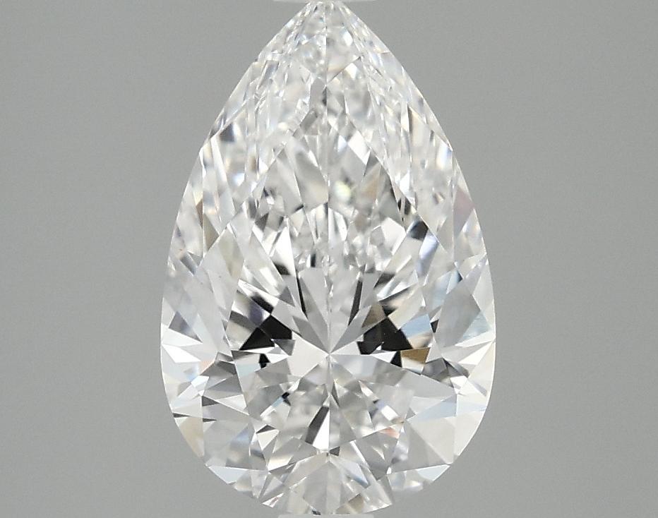 2.1 Carat Pear Shaped Ideal Cut VVS2 IGI Certified Lab Grown Diamond