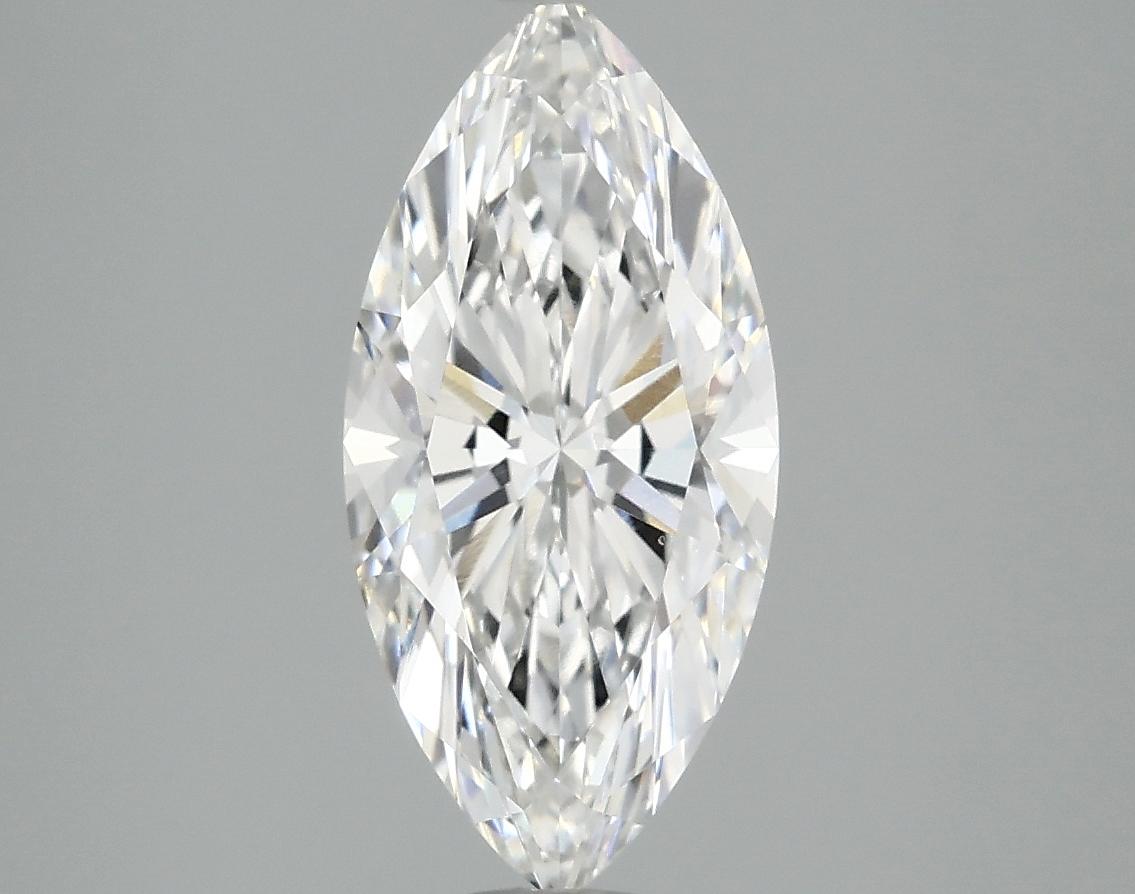 2.06 Carat Marquise Shaped Excellent Cut VVS2 IGI Certified Lab Grown Diamond