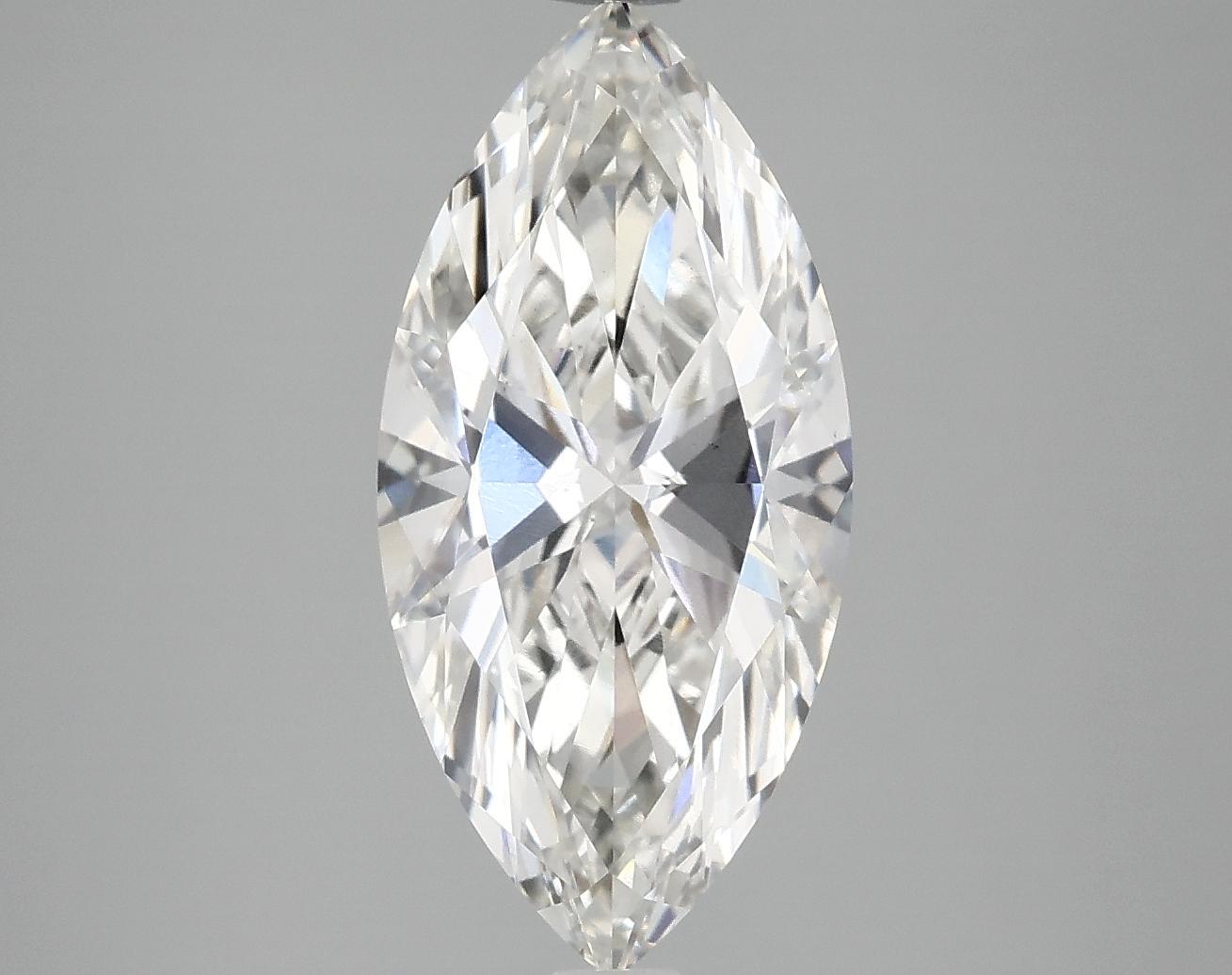 3.01 Carat Marquise Shaped Excellent Cut VS1 IGI Certified Lab Grown Diamond