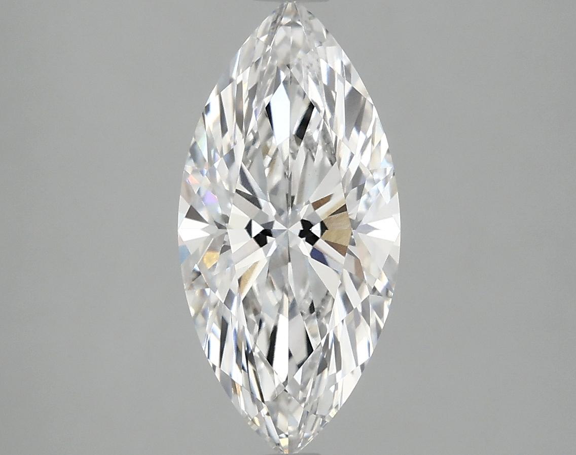 2.09 Carat Marquise Shaped Excellent Cut VVS2 IGI Certified Lab Grown Diamond