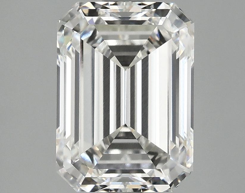 3.03 Carat Emerald Shaped Excellent Cut VVS2 IGI Certified Lab Grown Diamond