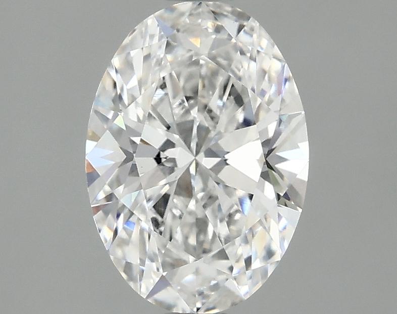 1.53 Carat Oval Shaped Ideal Cut VVS2 IGI Certified Lab Grown Diamond