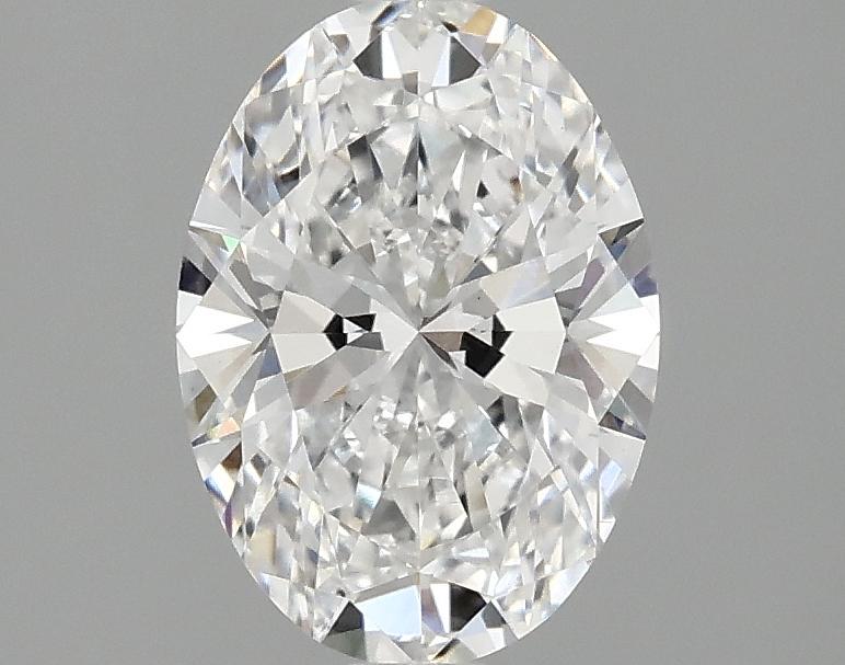 1.54 Carat Oval Shaped Ideal Cut VVS2 IGI Certified Lab Grown Diamond