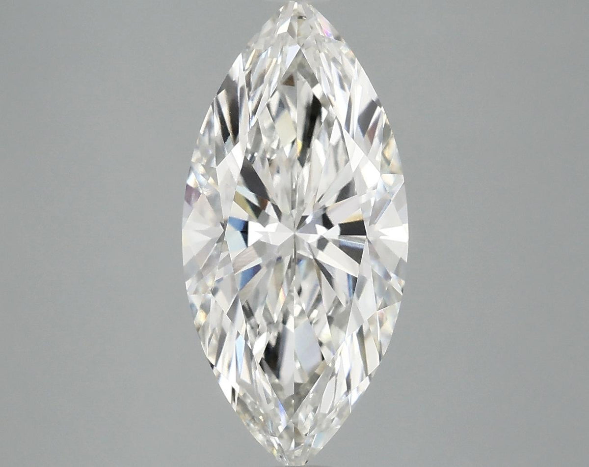 3.0 Carat Marquise Shaped Excellent Cut VVS2 IGI Certified Lab Grown Diamond