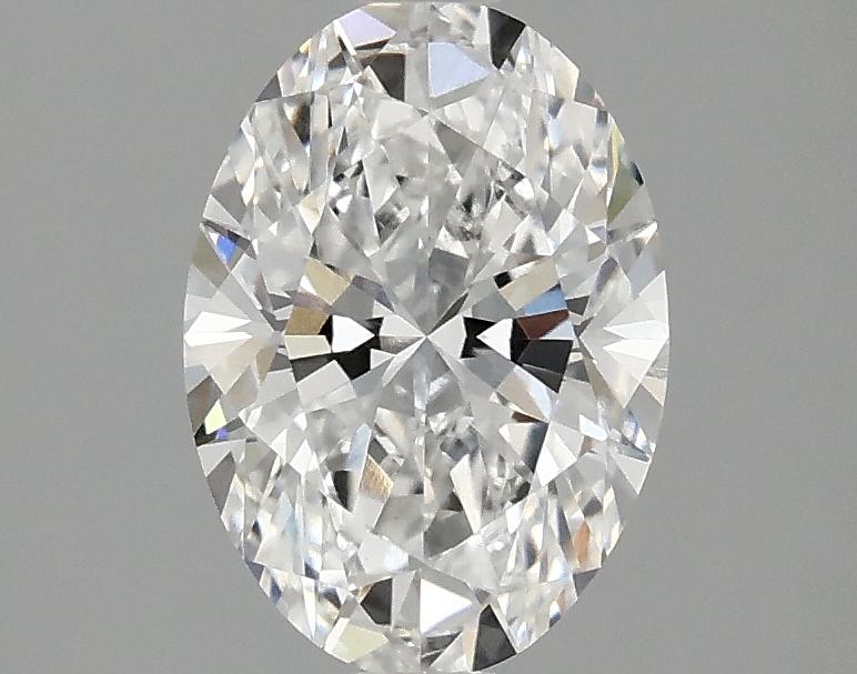 1.54 Carat Oval Shaped Ideal Cut VVS2 IGI Certified Lab Grown Diamond