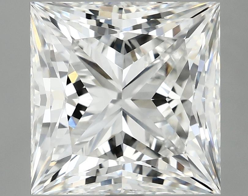 4.85 Carat Princess Shaped Ideal Cut VVS2 IGI Certified Lab Grown Diamond