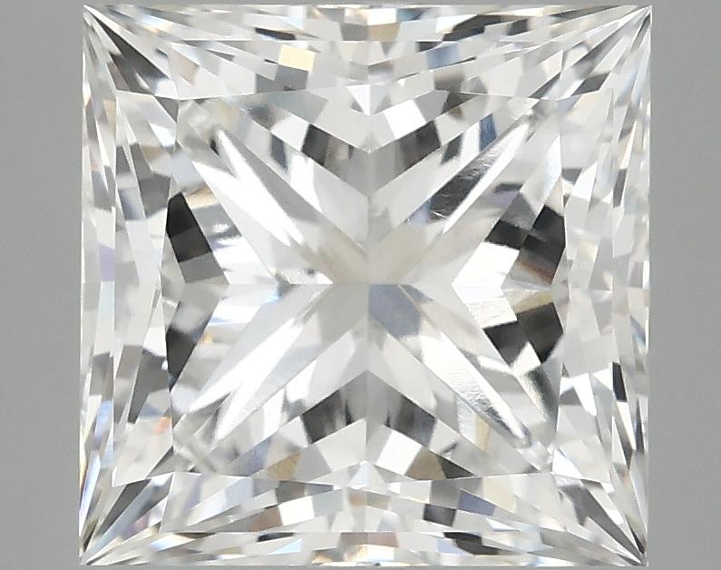 5.1 Carat Princess Shaped Ideal Cut VVS2 IGI Certified Lab Grown Diamond