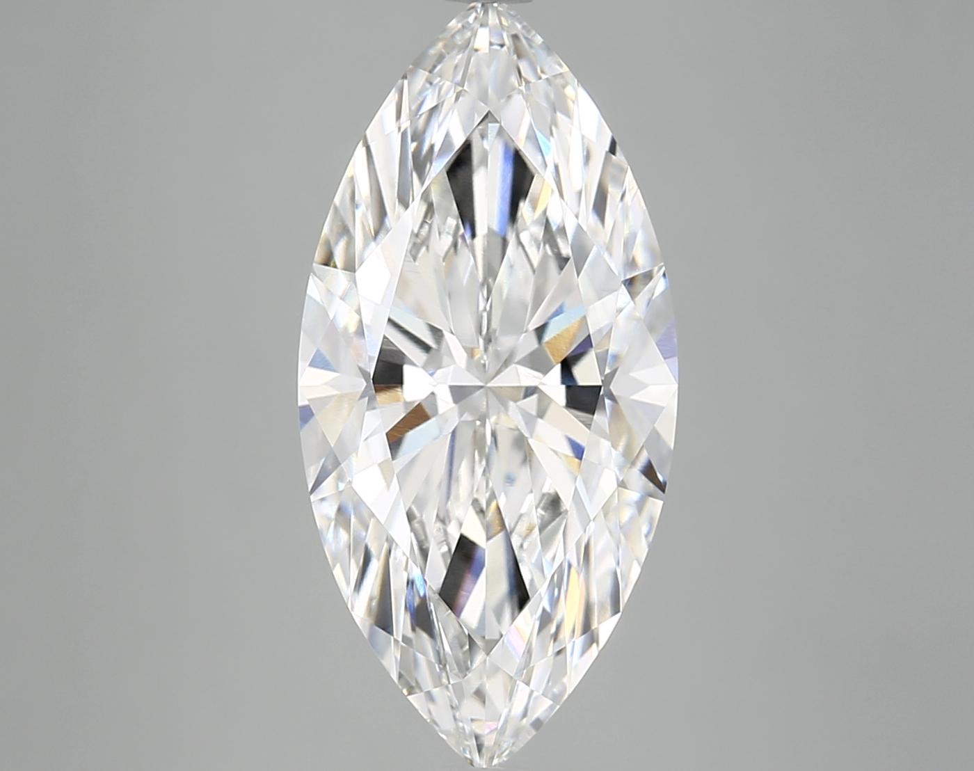 5.09 Carat Marquise Shaped Excellent Cut VS1 IGI Certified Lab Grown Diamond