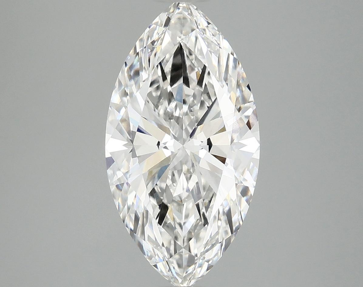 3.0 Carat Marquise Shaped Excellent Cut VVS2 IGI Certified Lab Grown Diamond