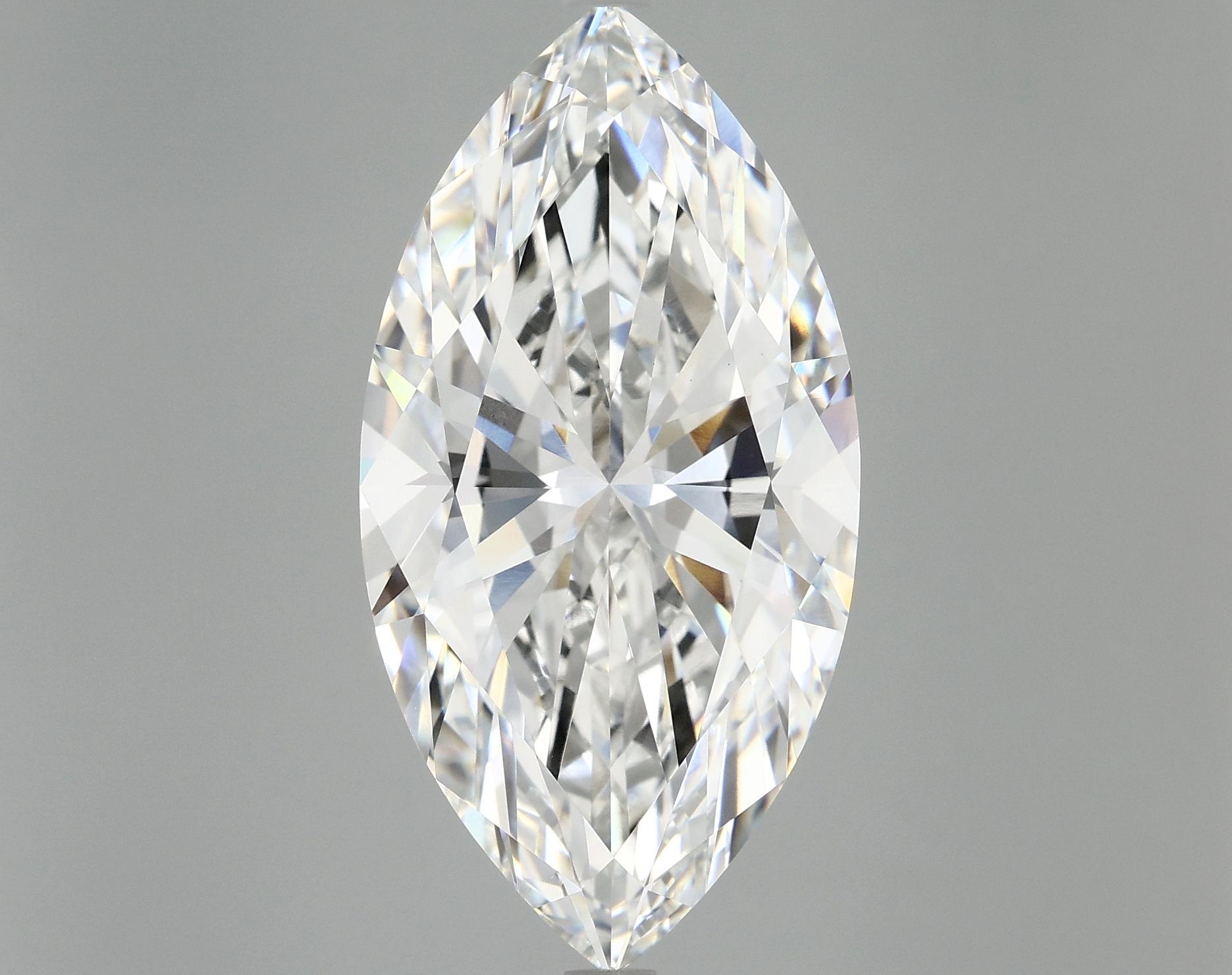 10.16 Carat Marquise Shaped Ideal Cut VVS2 IGI Certified Lab Grown Diamond