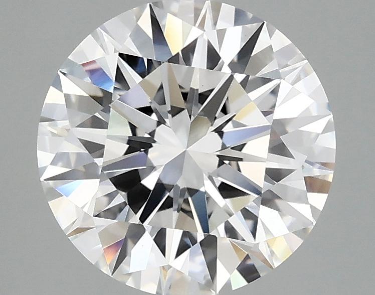 2.57 Carat Round Shaped Ideal Cut VVS2 IGI Certified Lab Grown Diamond