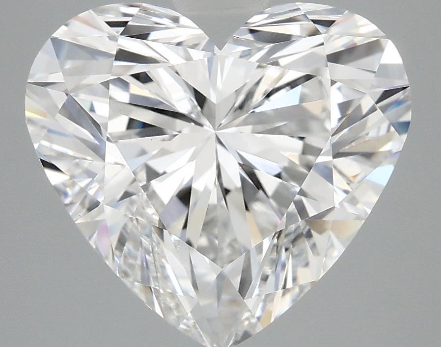 5.06 Carat Heart Shaped Ideal Cut VVS2 IGI Certified Lab Grown Diamond