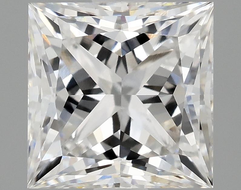 2.09 Carat Princess Shaped Ideal Cut VS1 IGI Certified Lab Grown Diamond