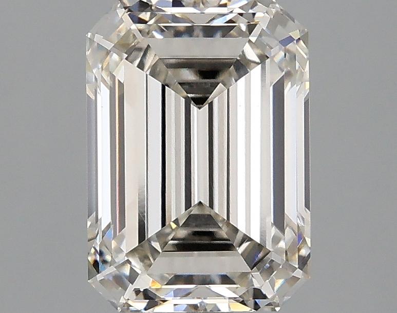 2.57 Carat Emerald Shaped Ideal Cut VVS2 IGI Certified Lab Grown Diamond