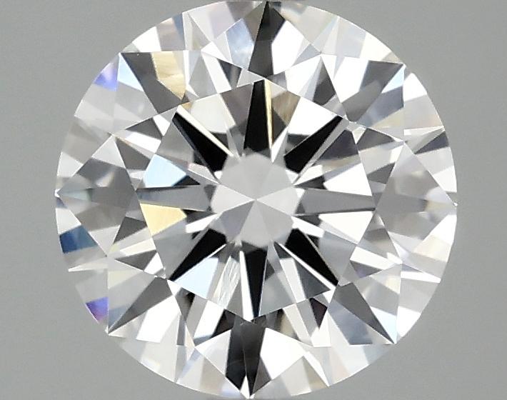 2.07 Carat Round Shaped Ideal Cut VVS2 IGI Certified Lab Grown Diamond