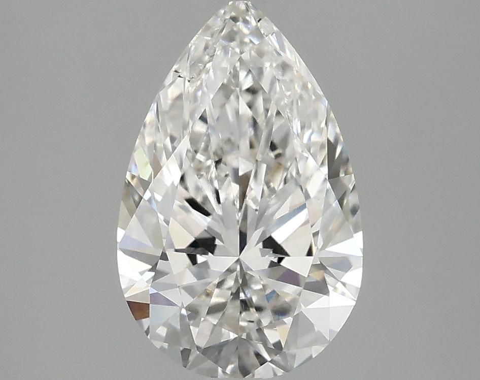 2.09 Carat Pear Shaped Ideal Cut VS2 IGI Certified Lab Grown Diamond