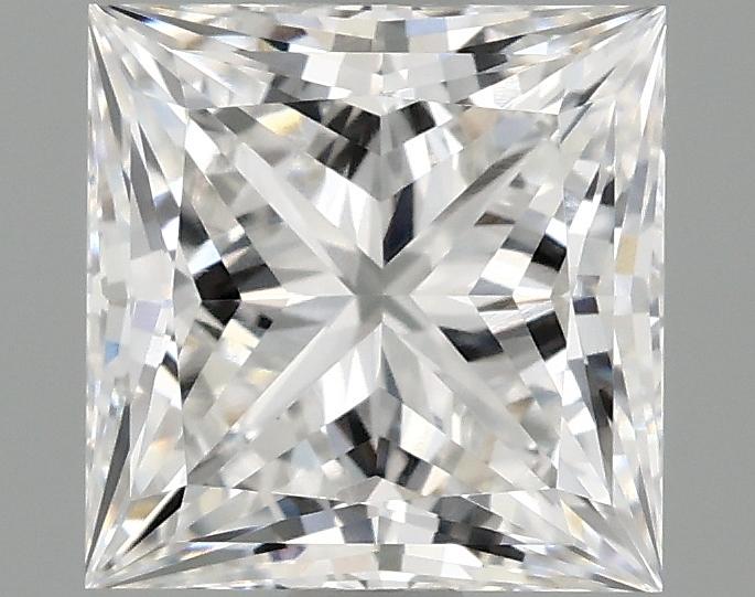1.88 Carat Princess Shaped Ideal Cut VVS2 IGI Certified Lab Grown Diamond
