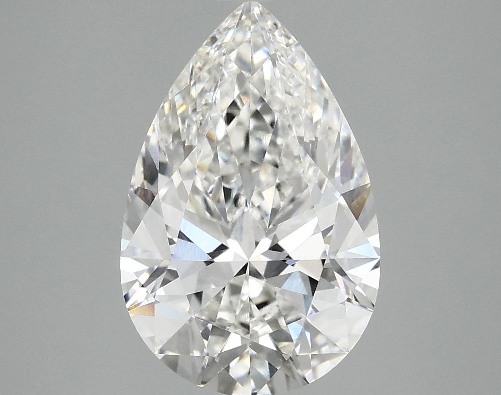 3.0 Carat Pear Shaped Excellent Cut VVS2 IGI Certified Lab Grown Diamond