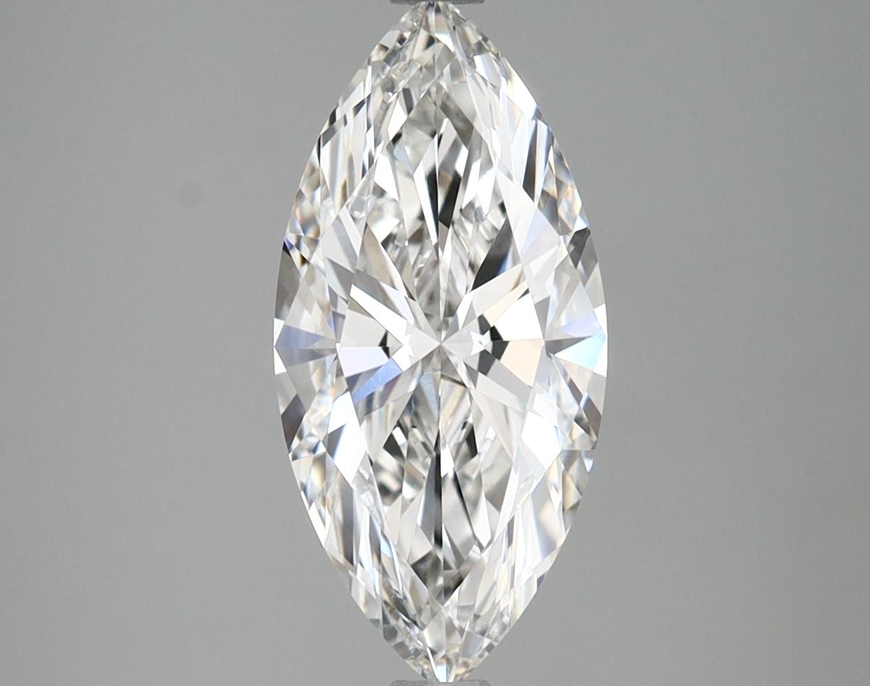 1.99 Carat Marquise Shaped Excellent Cut VVS2 IGI Certified Lab Grown Diamond