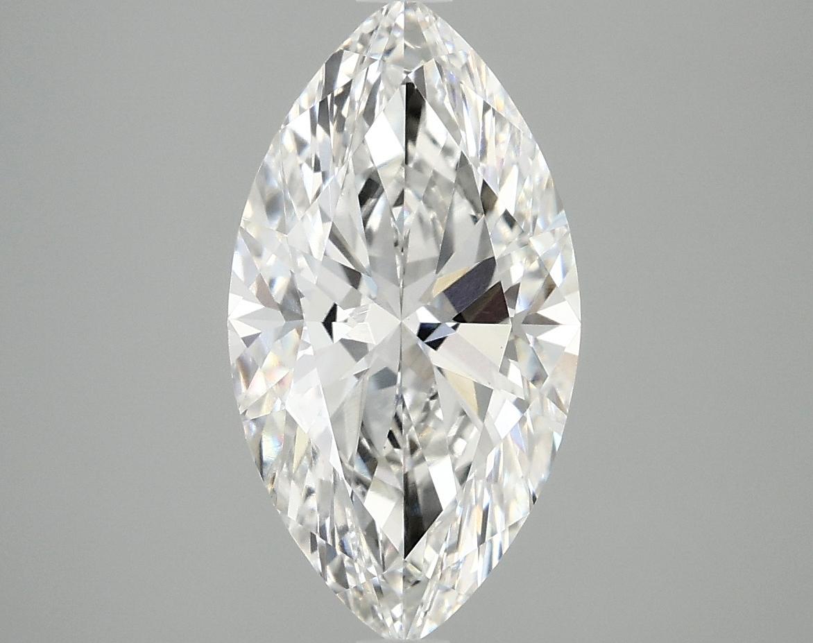 2.98 Carat Marquise Shaped Excellent Cut VVS2 IGI Certified Lab Grown Diamond