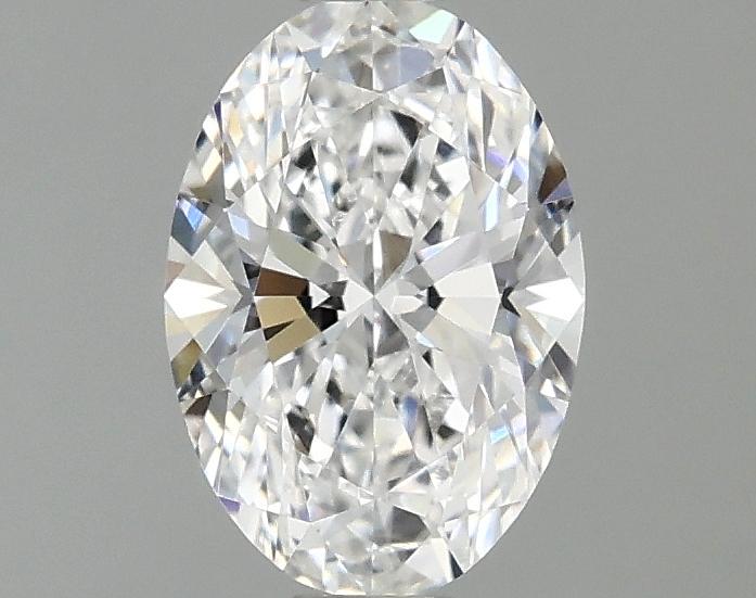 1.07 Carat Oval Shaped Ideal Cut VVS1 IGI Certified Lab Grown Diamond