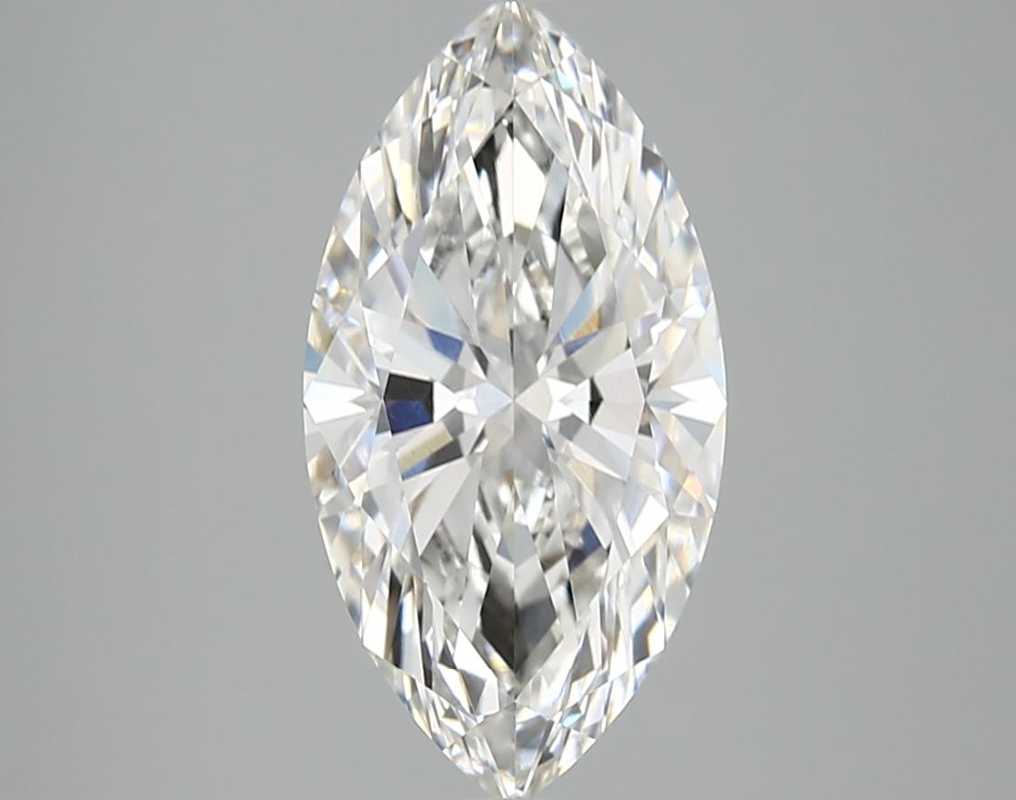 3.03 Carat Marquise Shaped Ideal Cut VVS2 IGI Certified Lab Grown Diamond
