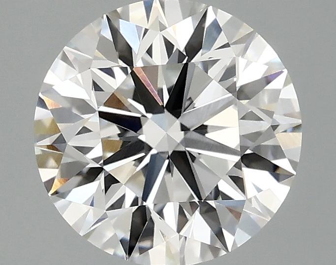 2.07 Carat Round Shaped Excellent Cut VVS2 IGI Certified Lab Grown Diamond
