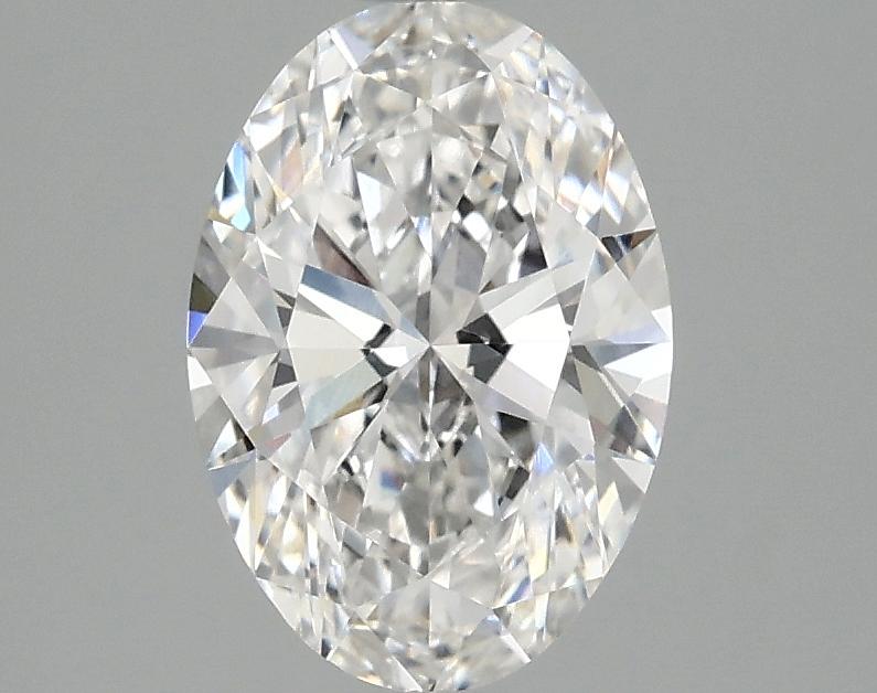 1.5 Carat Oval Shaped Ideal Cut VVS2 IGI Certified Lab Grown Diamond