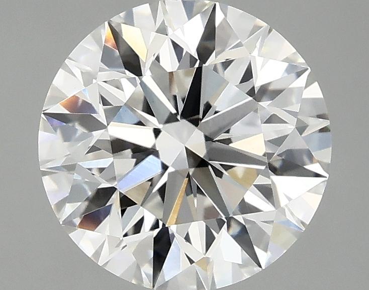 2.57 Carat Round Shaped Excellent Cut VVS2 IGI Certified Lab Grown Diamond