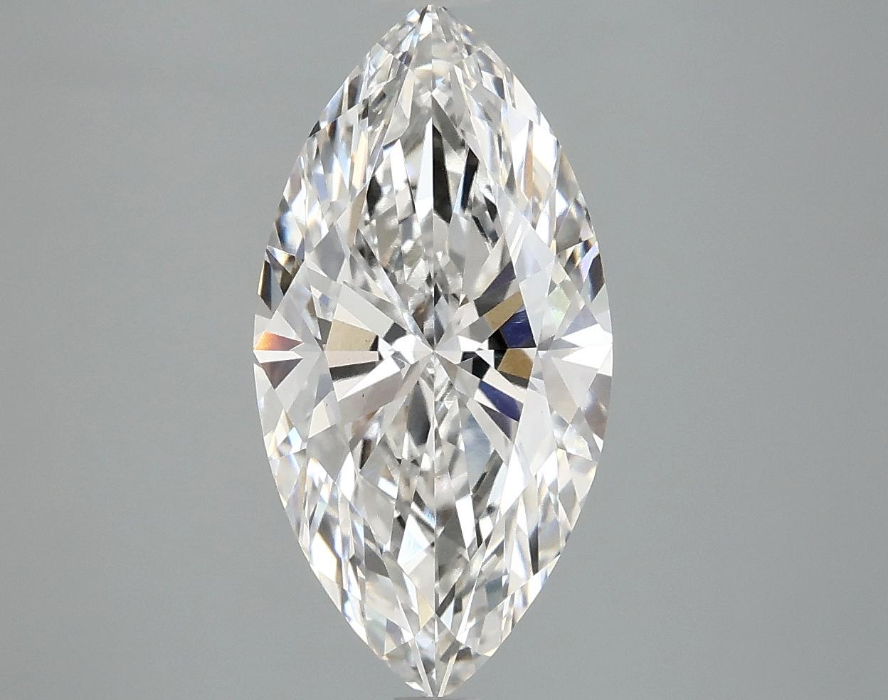 2.98 Carat Marquise Shaped Ideal Cut VS2 IGI Certified Lab Grown Diamond