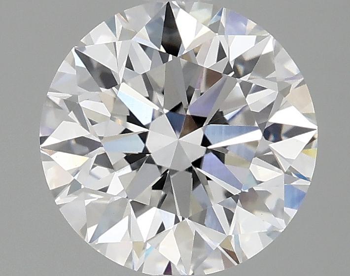 2.05 Carat Round Shaped Excellent Cut VS1 IGI Certified Lab Grown Diamond