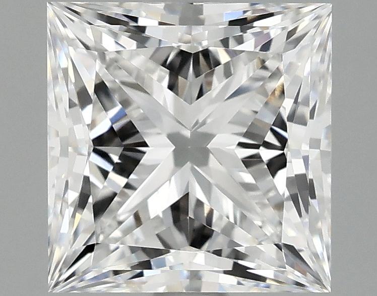2.01 Carat Princess Shaped Ideal Cut VVS2 IGI Certified Lab Grown Diamond