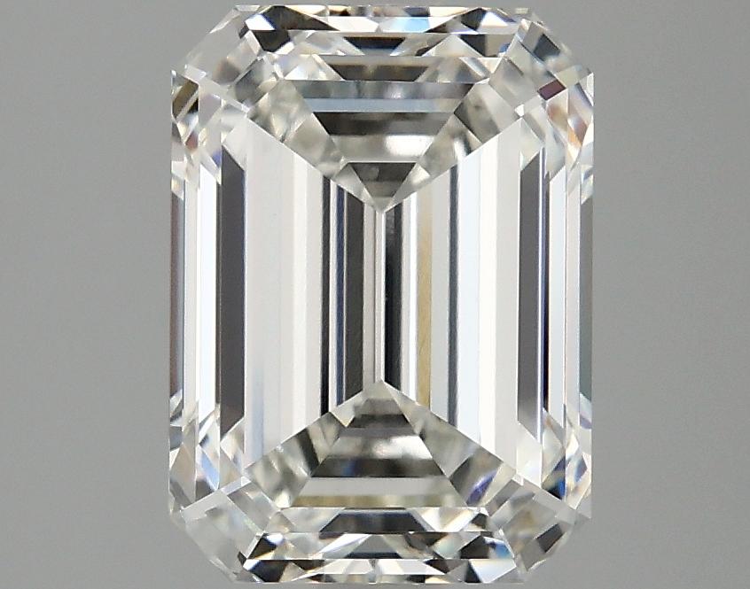 3.04 Carat Emerald Shaped Excellent Cut VVS2 IGI Certified Lab Grown Diamond