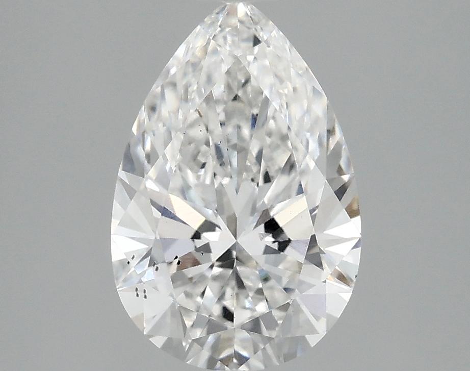 2.08 Carat Pear Shaped Excellent Cut SI1 IGI Certified Lab Grown Diamond
