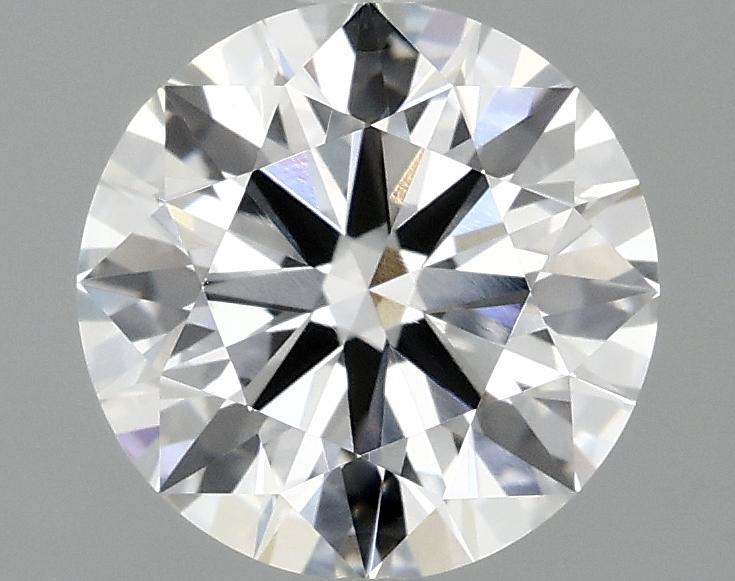 2.04 Carat Round Shaped Ideal Cut VVS2 IGI Certified Lab Grown Diamond