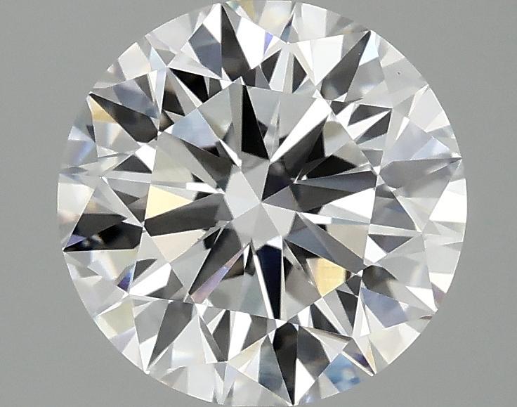 2.55 Carat Round Shaped Ideal Cut VS1 IGI Certified Lab Grown Diamond