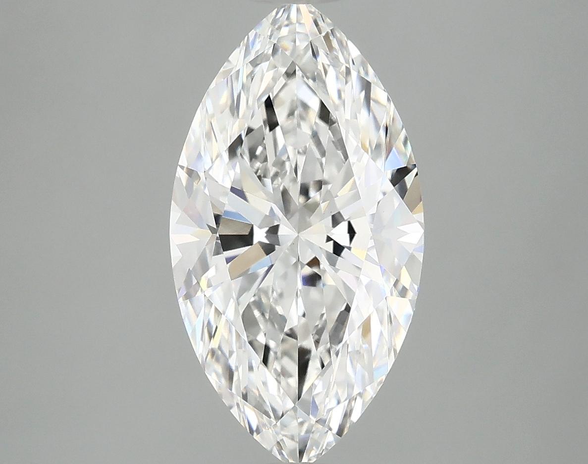 2.98 Carat Marquise Shaped Excellent Cut VS1 IGI Certified Lab Grown Diamond