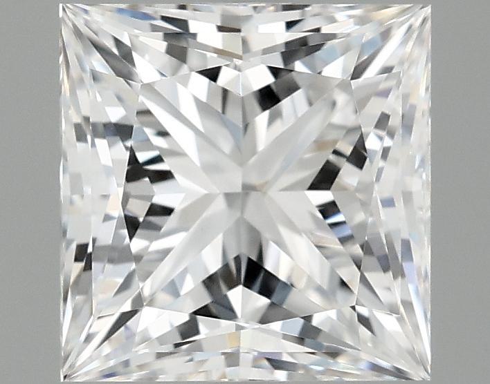 2.06 Carat Princess Shaped Ideal Cut VVS2 IGI Certified Lab Grown Diamond