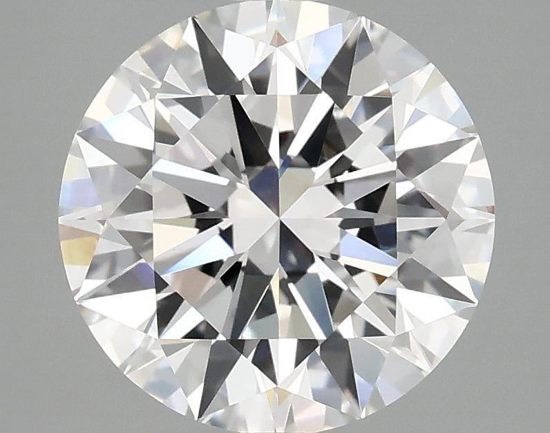 3.08 Carat Round Shaped Ideal Cut VVS2 IGI Certified Lab Grown Diamond