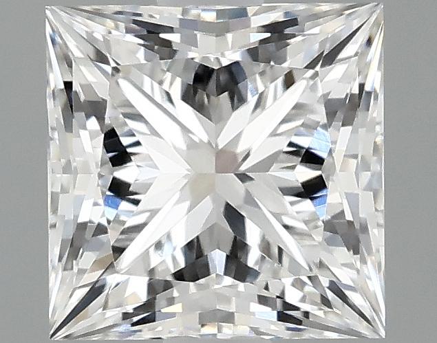 0.96 Carat Princess Shaped Ideal Cut VVS1 IGI Certified Lab Grown Diamond