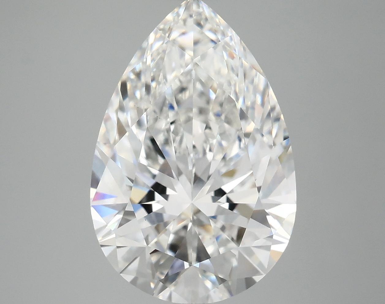 5.44 Carat Pear Shaped Excellent Cut VS1 IGI Certified Lab Grown Diamond
